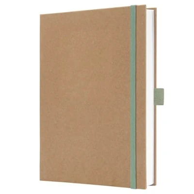 Abbildung von Sigel JN841 Notizbuch A5 blanko, stärkeres 100 g Papier, Geschenkbuch Jolie, Hardcover aus Kraftpapier, 192 Seiten, Pure Mint, vegan, nachhaltigem Papier