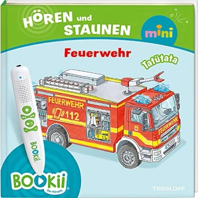 Abbildung von BOOKii® Hören und Staunen Mini Feuerwehr (BOOKii / Antippen, Spielen, Lernen)