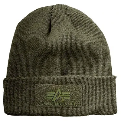 Abbildung von Alpha Industries Mütze, Größe: One Size, Dark green
