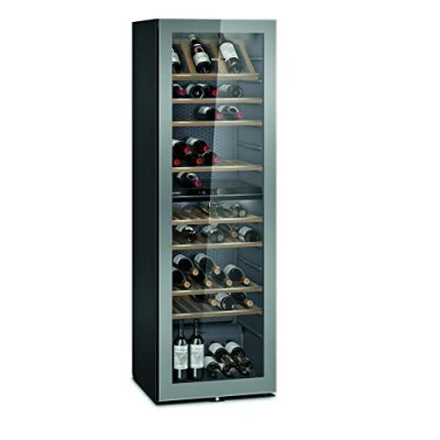 Abbildung von SIEMENS KW36KATGA iQ500 Weinkühlschrank, 186 x 60 cm, 199 Flaschen, Temperatur: 7 19 C, Zwei separat gesteuerte Temperaturzonen, 370 L