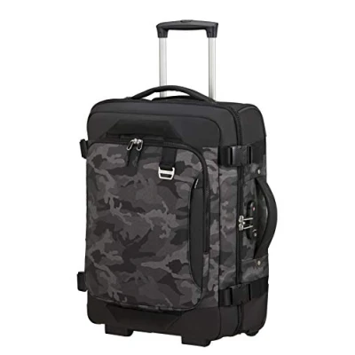 Abbildung von Samsonite Midtown Duffle/Wh 55/20 Backpack 55 Camo Grey Reisetasche mit Rollen Weichgepäck