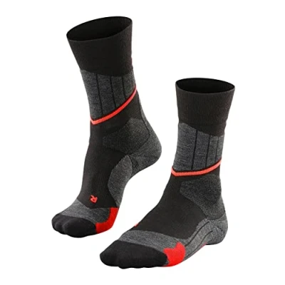 Abbildung von FALKE Damen Skisocken SC1 W SO Wolle warm dick 1 Paar, Schwarz (Black Mix 3010), 37 38