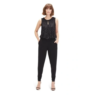 Abbildung von Vera Mont IM Glitzerlook Jumpsuit, Damen, Größe: 36, Patch black