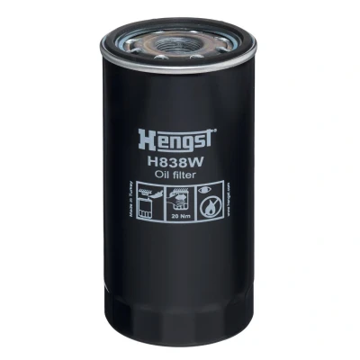 Abbildung von HENGST FILTER H838W Ölfilter Anschraubfilter