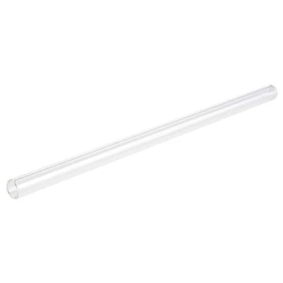 Abbildung von APS 93390 Trinkhalme, 7er Set, wiederverwendbare Strohhalme aus Glas, 7 Glashalme, Länge 21 cm x Ø 1 cm, transparente Halme, spülmaschinenfest, Stück