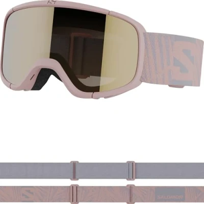 Abbildung von Salomon Lumi Access Kinder Brille Ski Snowboarden, Kinderfreundliche Passform und Komfort, mehr Augenkomfort Haltbarkeit, Orange, Einheitsgröße