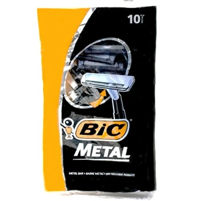 Abbildung von Bic Einwegrasierer für Herren, Metall, 10 Stück, 3 Packungen