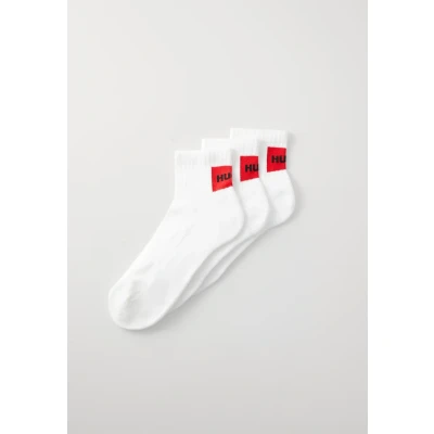 Abbildung von HUGO Underwear Freizeitsocken, (Packung, 3 Paar, 3er), mit kontrastfarbenem Logo