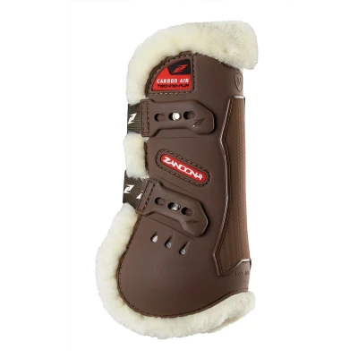 Abbildung von Zandona Sehnenschutz Carbon Air Techno Fur Braun L