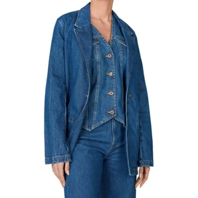 Abbildung von Pepe Jeans Mabel Kurzmantel, Damen, Größe: Large, Denim