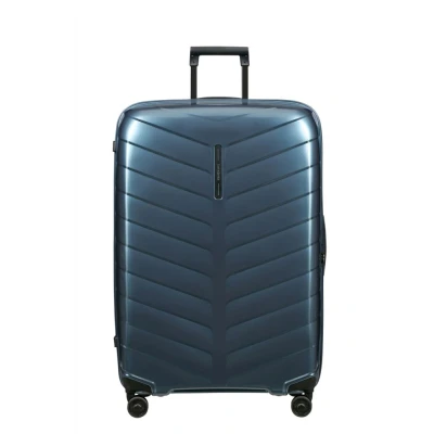 Abbildung von Samsonite Attrix Spinner 81/30 Steel Blue Koffer mit 4 Rollen Weichgepäck