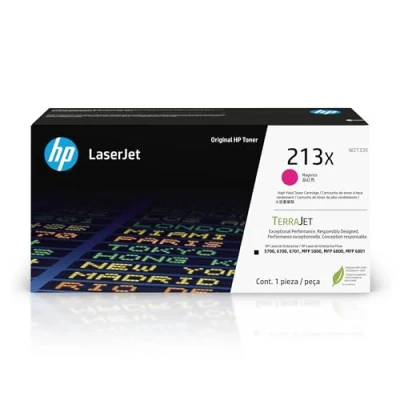 Abbildung von HP 213X Magenta Original Laserjet Tonerkartusche mit hoher Reichweite