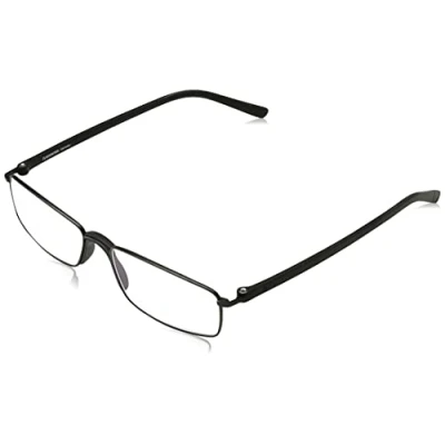 Abbildung von Rodenstock Unisex Lesebrille Proread R2180 Lesehilfe Bei Weitsichtigkeit, Brille Mit Leichtem Edelstahlgestell (+1 +1,5 +2 +2,5), Gold/Rot, 1 5 EU