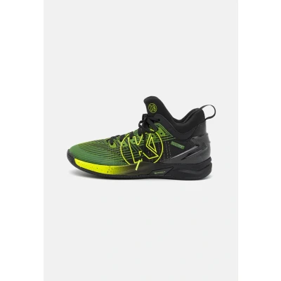 Abbildung von Kempa Unisex Attack Mid Sport Schuhe, schwarz/Fluo gelb, 46 EU