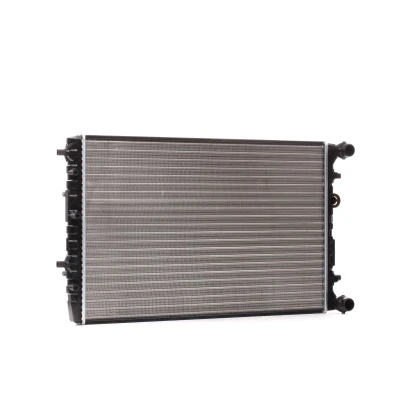 Abbildung von NISSENS 652711 Kühler, Motorkühlung Aluminium 635 415 23 Kühlrippen mechanisch gefügt SKODA: Fabia 1 Combi, 2, I Hatchback, SEAT: Ibiza 4