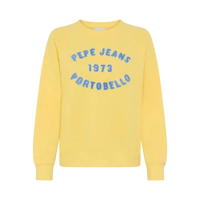 Abbildung von Pepe Jeans BAIA Sweatshirt, Damen, Größe: Small, Lemon yellow