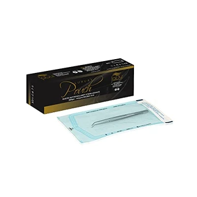 Abbildung von JaDy Selbstdichtende Beutel für Sterilisation 90 x 260 mm, 200 Stück Luxus Selbstdichtungsmittel
