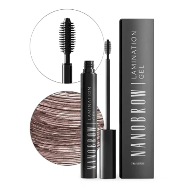 Abbildung von Nanobrow Lamination Gel Augenbrauengel Braun 7 ml