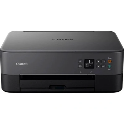 Abbildung von Canon Pixma TS5350i Multifunktionsdrucker 3in1 (Tintenstrahl,Drucken, Kopieren, Scannen, A4, 3,7 cm OLED, WLAN, Duplexdruck, 2 Papierzuführungen, kompatibel mit Print Plan ABO) Schwarz