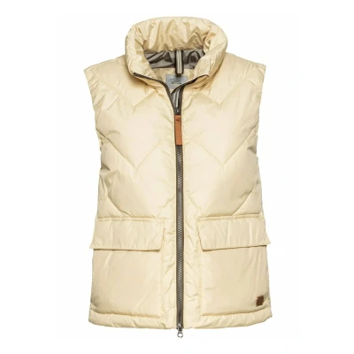 Abbildung von camel active Weste, Damen, Größe: 42, Vanilla