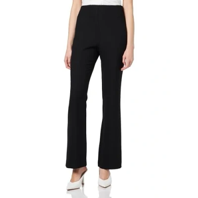 Abbildung von comma casual identity SLIM Stoffhose, Damen, Größe: 40x32, Schwarz