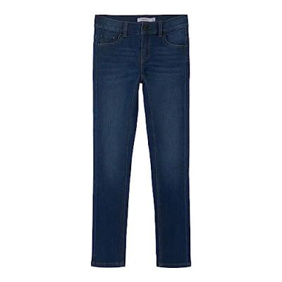 Abbildung von Name it Jeans Skinny Fit für Kinder, Größe: 164, Dark blue denim