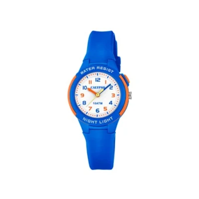 Abbildung von Calypso Unisex Kinder Analog Quarz Uhr mit Plastik Armband K6069/3