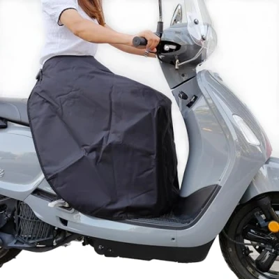 Abbildung von Pelucton Beinschutz Beinabdeckung Roller Winter, Universelle Rollerdecke für Kaltes Wetter, Nässeschutz Beinwärmer Motorrad.