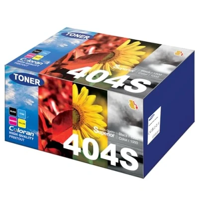 Abbildung von Coloran CLT 404S P404C K404S Set für Samsung C480W Xpress Toner SL C430 C430W C432 C433 C432W C433W C480 C480FW C480FN C482 C4803 C482W C483W C482FW C483FW(Schwarz Cyan Magenta Gelb)