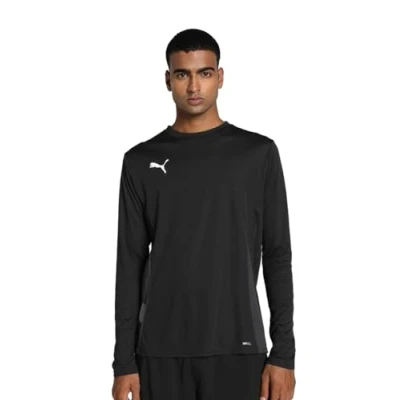 Abbildung von Puma Teamgoal Langarmshirt, Herren, Größe: 3XL, Schwarzweissgrau