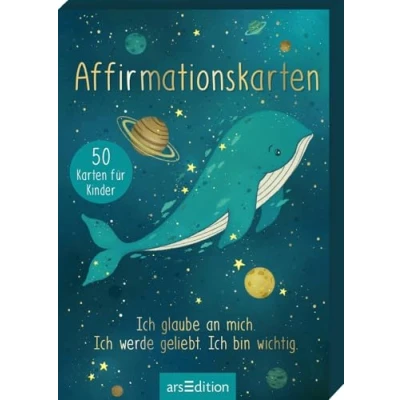 Abbildung von Affirmationskarten: Ich glaube an mich. werde geliebt. bin wichtig. Kartenbox mit 50 Affirmationskärtchen Für Kinder mehr Selbstbewusstsein, Achtsamkeit und Selbstliebe
