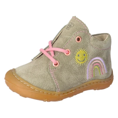 Abbildung von Pepino Mecki Schnürstiefelette Eukalyptus regenbogen für Kinder, Größe: 21, Schuhe