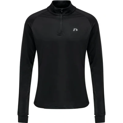 Abbildung von Newline Core Midlayer Lauftop Herren Schwarz, Größe M