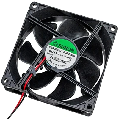 Abbildung von Lüfter 2 W 92 x 25 mm 87,4 m3/h 34dBA; Sunon EE92251B1 A99