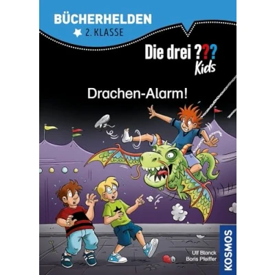 Abbildung von Die drei ??? Kids, Bücherhelden 2. Klasse, Drachen Alarm!: Erstleser Kinder ab 7 Jahre
