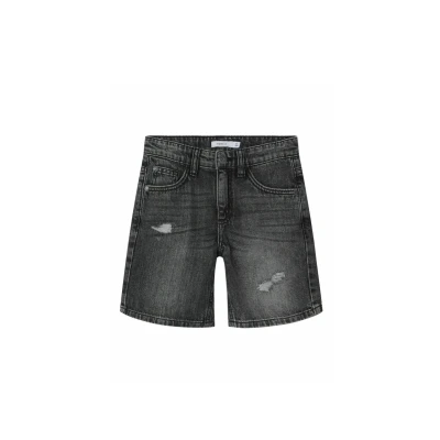 Abbildung von Name it Jeans Shorts für Kinder, Größe: 116, Dark grey denim