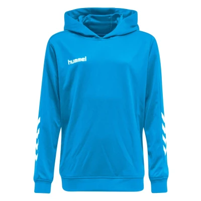 Abbildung von Hummel Hmlpromo POLY Hoodie Kapuzenpullover, Herren, Größe: Large, Diva blue