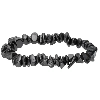 Abbildung von Lebensquelle Plus Hämatit Splitterarmband Hochwertiges Edelstein Armband