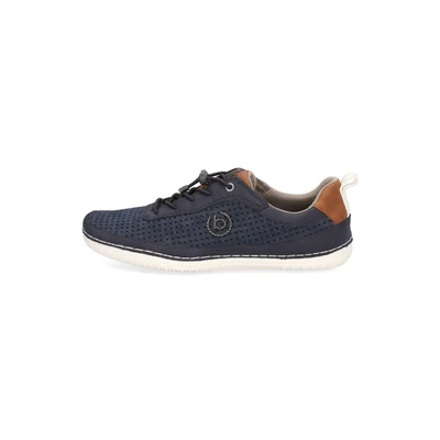 Abbildung von bugatti Sneaker low, Herren, Größe: 44, Dark blue/cognac Schuhe