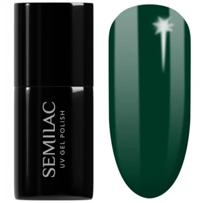 Abbildung von Semilac UV Nagellack Hybrid 309 Pine Green 7ml Kollektion Festive Wonder Colors