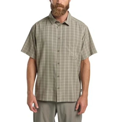 Abbildung von Jack Wolfskin Meseta Hemd, Herren, Größe: Large, Check stone