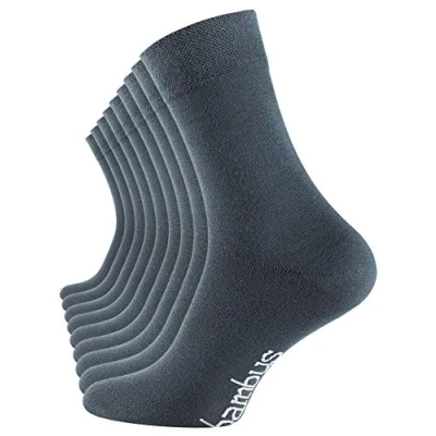 Abbildung von Vincent Creation 9 Paar Bambus Socken, Unisex Bambussocken für Damen und Herren, Handgekettelte Spitze (43 46, Stargazer)