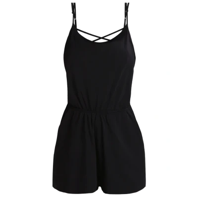 Abbildung von Urban Classics Ladies Short Spaghetti Jumpsuit, Damen, Größe: Medium, Black
