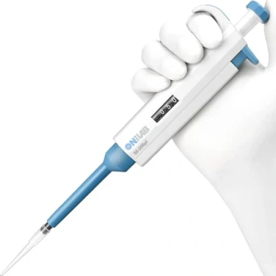 Abbildung von ONiLAB 50 200μl Labor Einkanal Pipette Scientific Labormikropipette Handbuch Einstellbares Volumen, Hochpräzise, Pipettierer