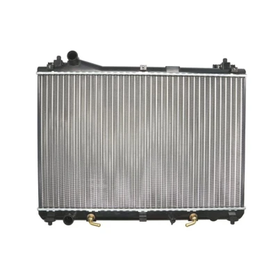 Abbildung von THERMOTEC D78017TT Kühler, Motorkühlung Aluminium für Fahrzeuge mit/ohne Klimaanlage 450 698 23 Automatikgetriebe Kühlrippen mechanisch gefügt