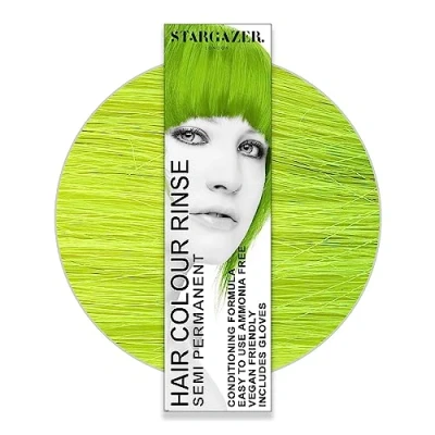 Abbildung von Stargazer Products Limette Semi Permanentes Haarfärbemittel, 1er Pack (1 x 70 ml)
