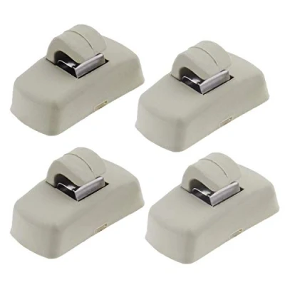 Abbildung von YINETTECH 4 teiliger Sonnenblenden Haken Clip Kompatibel mit Transporter Caddy Golf Lupo Polo 3B0857561B 21312312231