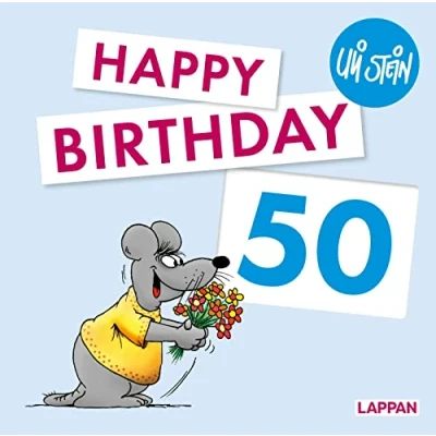 Abbildung von Uli Stein: Festtage!: Happy Birthday zum 50. Geburtstag: Lustiges Geschenkbuch für Frauen und Männer runden Geburtstag mit witzigen Cartoons satirischen Texten