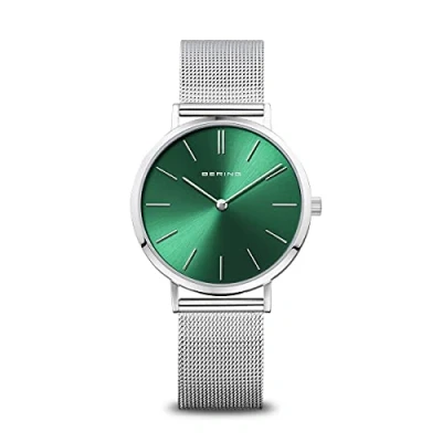 Abbildung von BERING Damen Uhr Quarz Movement Classic Collection mit Edelstahl und Saphirglas 14134 008 3 ATM