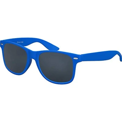 Abbildung von Balinco Sonnenbrille UV400 CAT 3 CE Rubber mit Federscharnier für Damen &amp; Herren (blau smoke)
